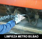 Limpieza del metro de Bilbao mediante CO2