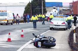 Accidente de moto